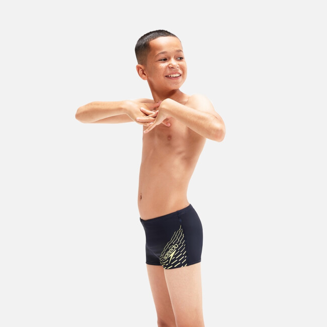 Aquashort Medley Logo Speedo Black/Ardesia
