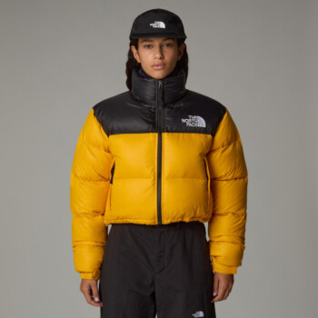 The north face women's nuptse short jacket | Striukės ir parkos